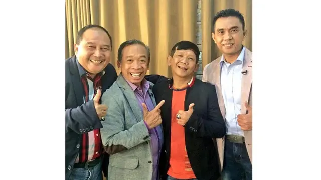 Diduga Memalsukan Ijazah, Ini 5 Potret Seru Qomar Saat Bersama Grup Lawak Empat Sekawan