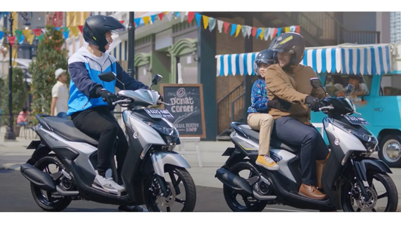 Boncengan dengan anak (Ist)