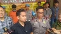 Kasatreskrim Polres Karawang, AKP Bimantoro Kurniawan. (Liputan6.com/ Abramena)