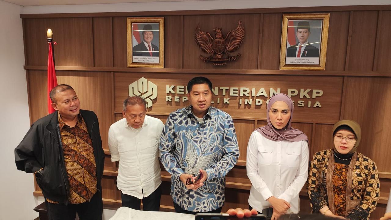Disambangi DPR, Menteri Ara Pastikan Pakai Data Bangun Rumah Rakyat