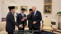 Dampingi Presiden Prabowo, Mayor Teddy Bertemu Joe Biden