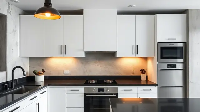 Inspirasi Dapur Minimalis Warna Hitam