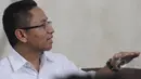 Ketua Fraksi PAN DPR RI, Tjatur Sapto Edy menjelaskan alasan pengunduran dirinya sebagai Ketua Fraksi PAN, Senayan, Jakarta, Rabu (11/3/2015).Tjatur mengatakan pengunduran dirinya karena harus ada penyegaran di tubuh PAN.(Liputan6.com/Andrian M Tunay)