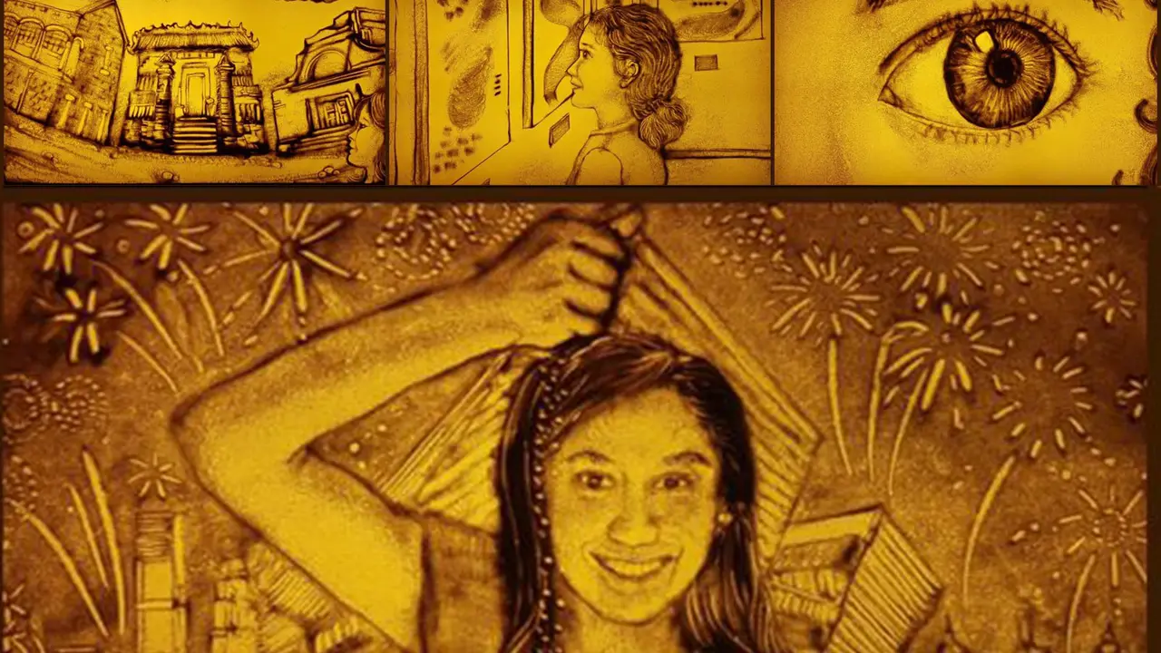 4 Seniman Indonesia Digandeng Hong Kong, Karya dari Lukisan Pasir hingga Ilustrasi