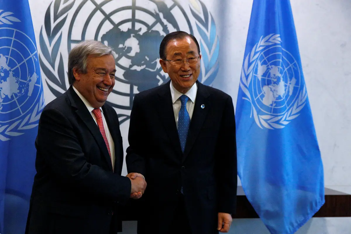 Sekjen PBB baru, Antonio Guterres. (Reuters)