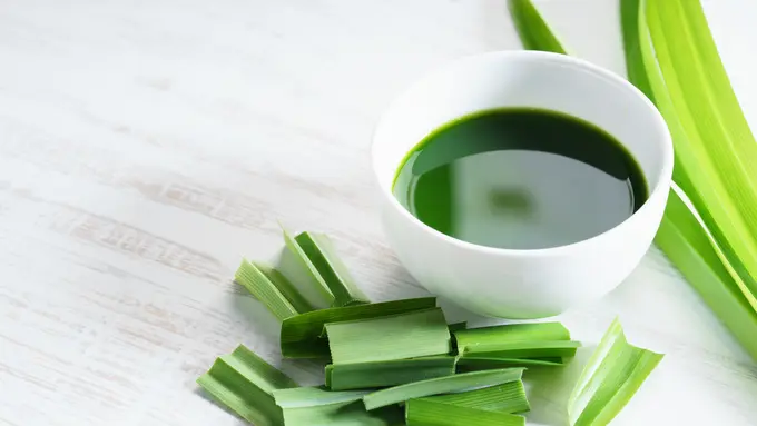 resep jus pandan suji