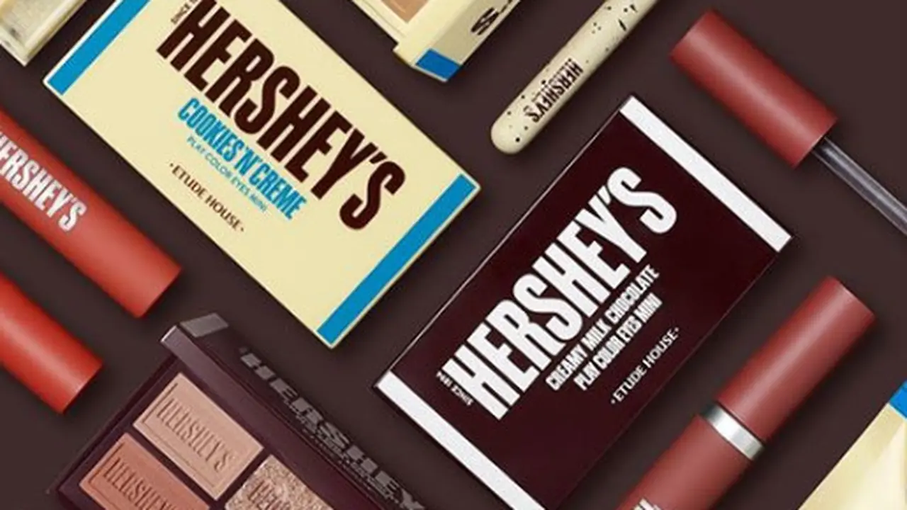 Koleksi Makeup Bertabur Cokelat Hersey's dari Korea