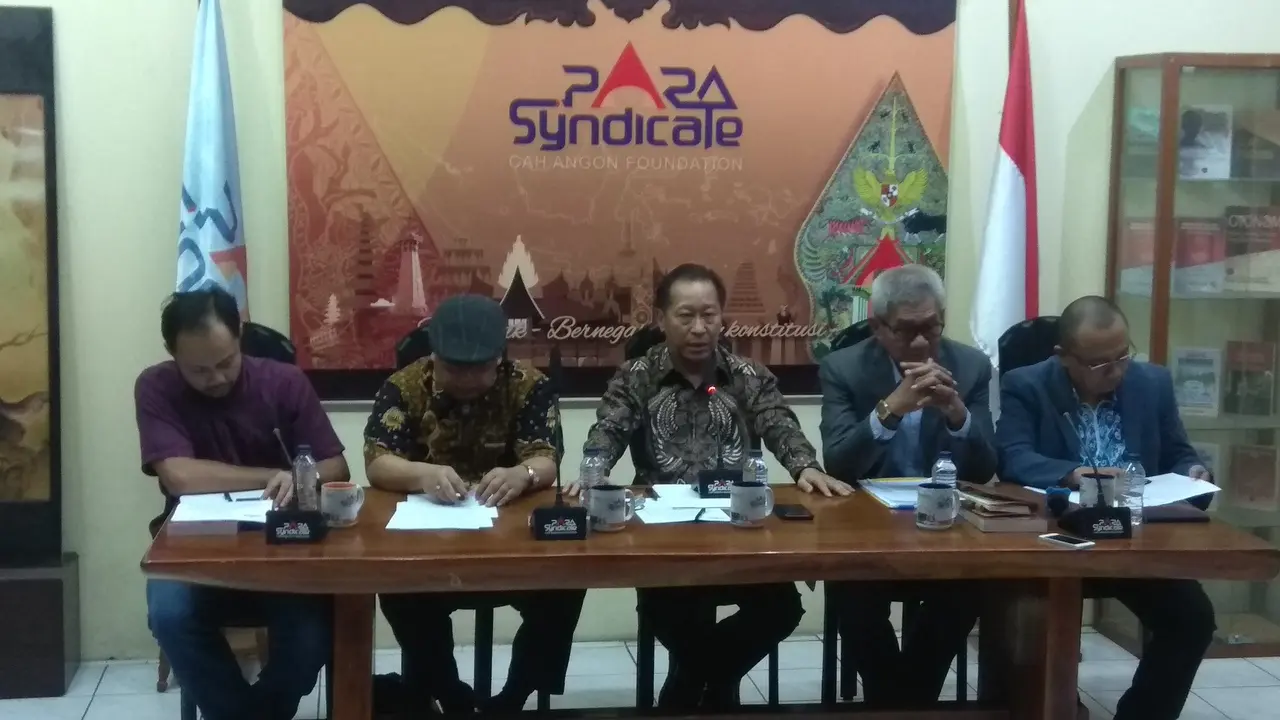Humphrey di Kantor PARA Syndicate, Jakata Selatan, Jum'at. (Merdeka.com)