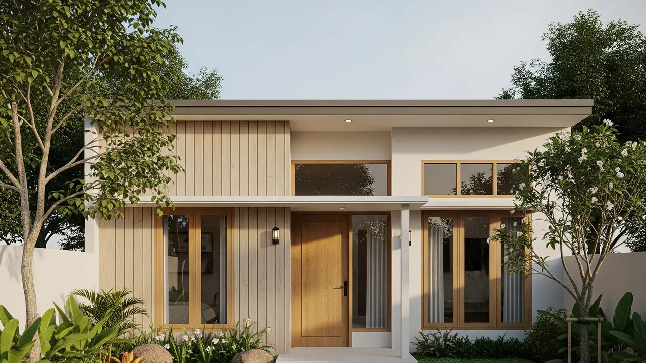 9 Desain Rumah 1 Lantai Sederhana tapi Terlihat Mewah dari Depan