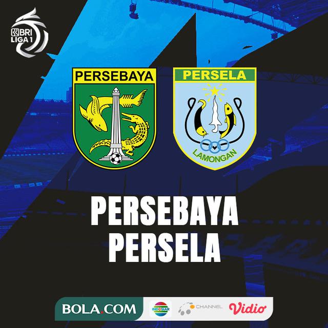 BRI Liga 1 - Persebaya Surabaya Vs Persela Lamongan