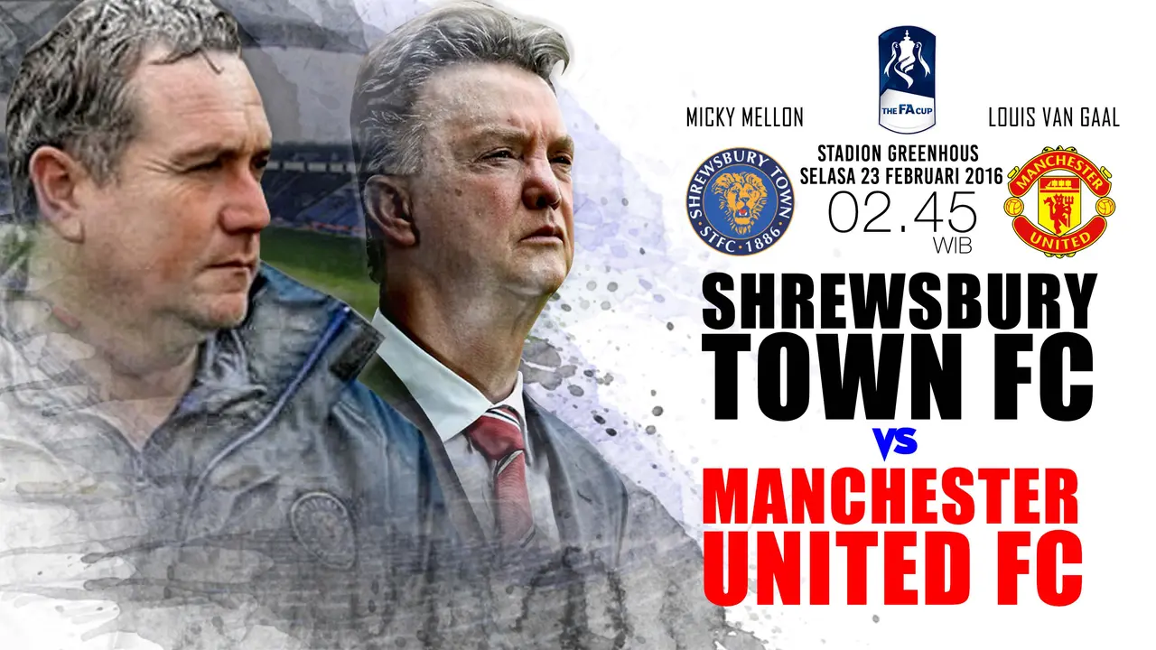SHREWSBURY TOWN FC VS. MANCHESTER UNITED FC 
