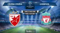 Prediksi Crvena Zvezda Vs Liverpool: Curi Poin di Kandang Lawan