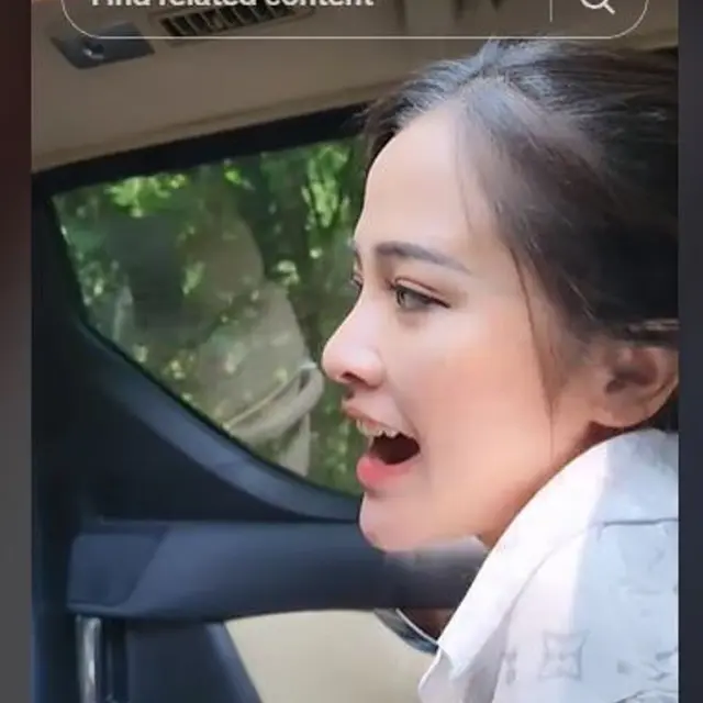Bella Bonita dan Denny Caknan Buka Kaca Mobil Saat Melihat Harimau di Taman Safari, Bukankah Dilarang?