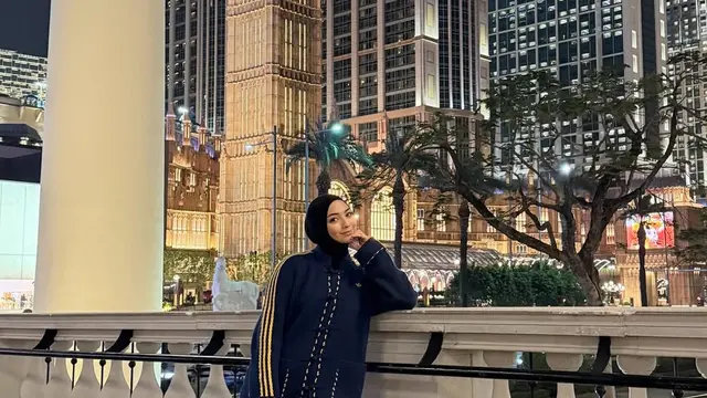 Citra Kirana saat Berkunjung ke Macau. [@citraciki]