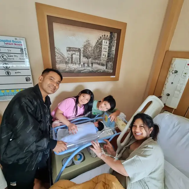 Momen kelahiran anak ketiga Judika dan Duma Riris (Instagram/@jud1ka)