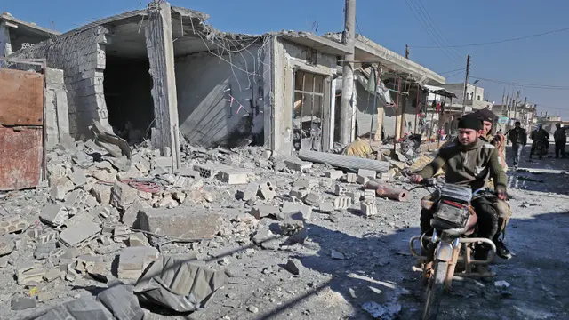 Pasukan Suriah Gempur Idlib, 23 Orang Tewas
