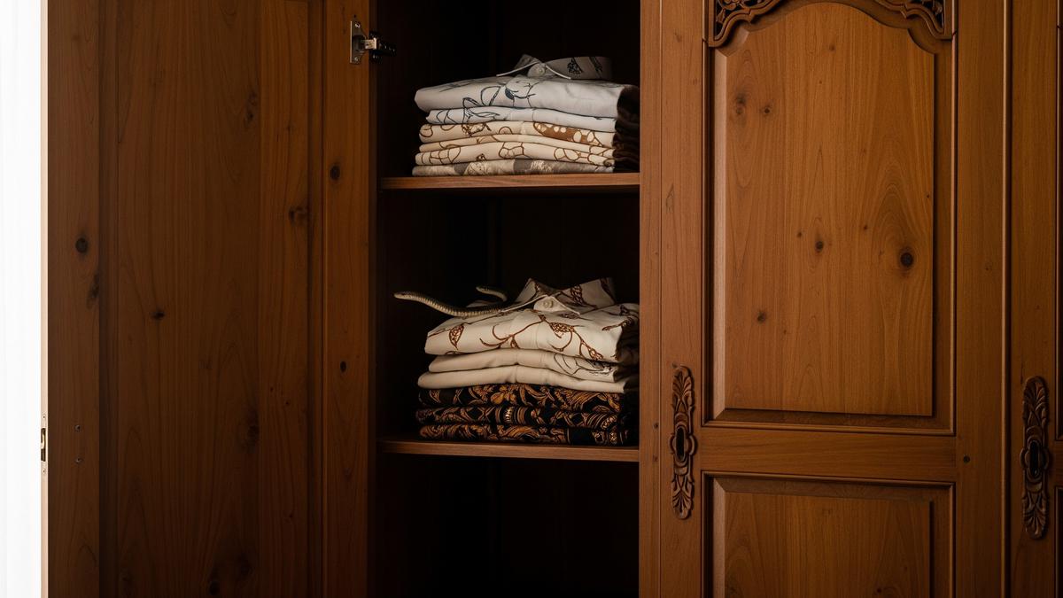 7 Jenis Ular yang Bisa Masuk di Lemari Pakaian, Begini Cara Mengantisipasinya