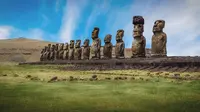 Pulau Paskah (Easter Island). (Gambar oleh Walkerssk dari Pixabay)