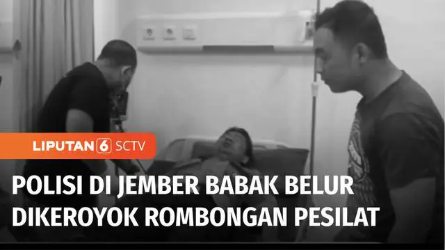 Berawal dari arak-arakan, gerombolan perguruan silat mengeroyok seorang anggota Kepolisian Resor Jember, Jawa Timur. Polisi akan menindak tegas, sedangkan perwakilan perguruan silat berjanji akan menyerahkan belasan terduga pelaku  pengeroyokan 1x24 ...