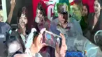 Della Perez, adik mendiang Julia Perez, diperiksa Polda Jatim terkait kasus prostitusi online artis.