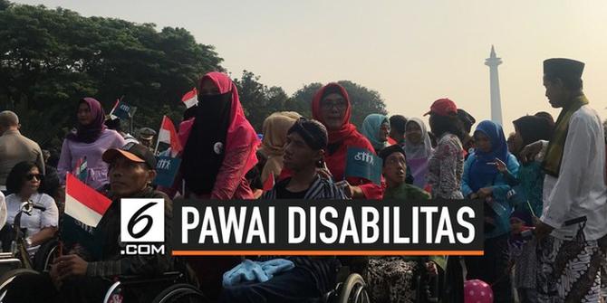 VIDEO: Pawai Disabilitas, Desak Jokowi Hapus Diskriminasi