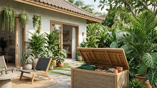 Manfaatkan Outdoor Storage Box Multifungsi