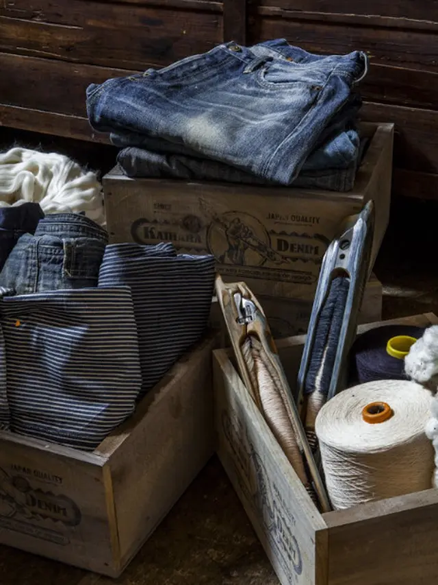 Foto denim Kaihara x Tencel