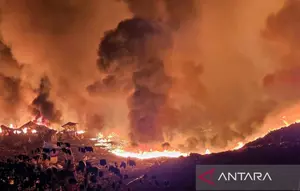 TPA Jatibarang Semarang Terbakar, Api Diduga Dipicu Gas Metana