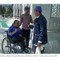 100 anak disabilitas berkebutuhan khusus mendapatkan kursi roda secara gratis dari Pemerintah Aceh. (Merdeka.com)