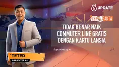 Beredar di media sosial postingan pesan berantai naik commuter line gratis dengan menggunakan 'Kartu Lansia'. Postingan itu beredar sejak pekan lalu.