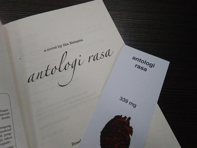 Novel Antologi Rasa./Copyright Vemale/Endah