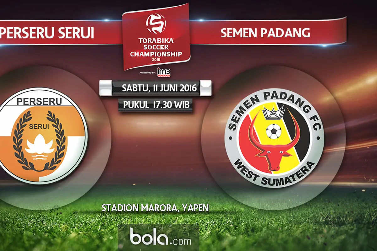 Perseru Serui Vs Semen Padang (Bola.com/Adreanus Titus)