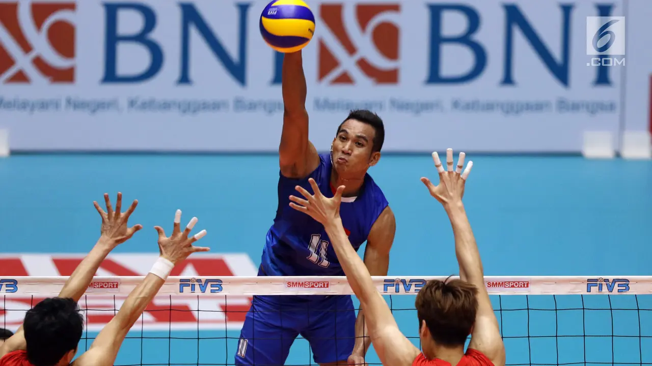 Indonesia Gagal Rebut Tempat Ketiga Kejuaraan Voli Asia 2017