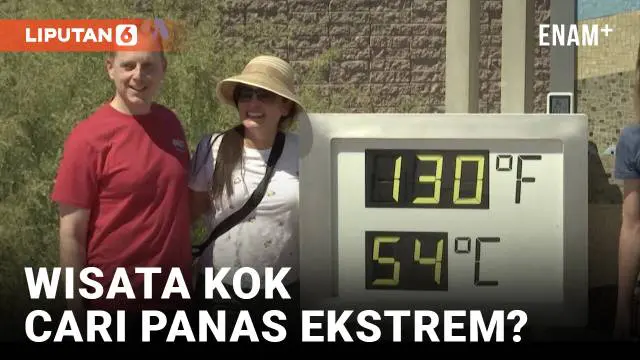 VIDEO: Wisata Mencari Panas Ekstrem di "Death Valley"