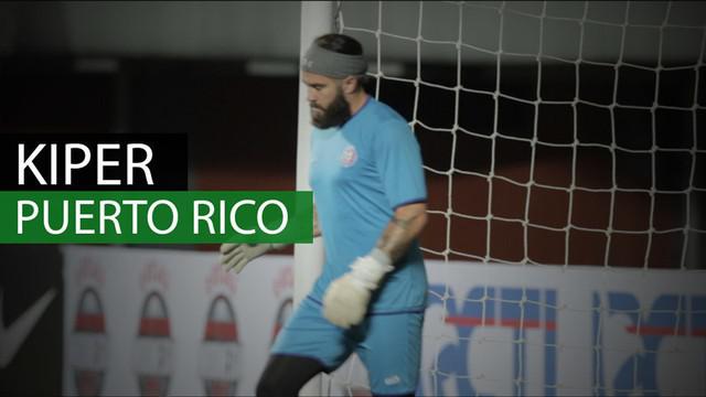 Berita video kiper besar Puerto Rico yang akan menghadang serangan Timnas Indonesia dalam laga uji coba yang digelar di Stadion Maguwoharjo.