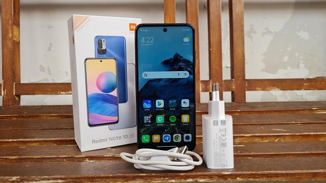 Tampilan Redmi Note 10 5G. (Liputan6.com/Agustinus M. Damar)