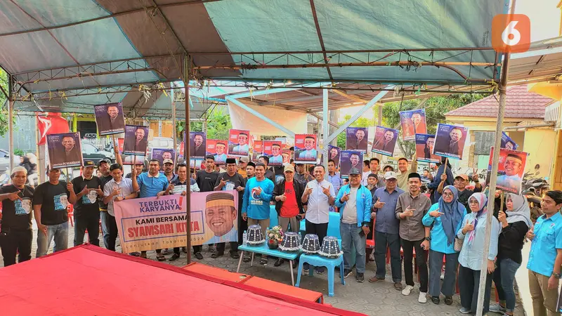 Syamsari Kitta, Cagub Petahana di Kabupaten Takalar meminta pendukungnya membuat politik riang gembira pada pilkada tahun ini.