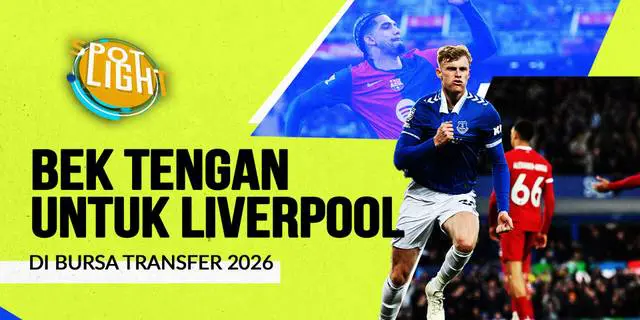 VIDEO: 4 Bek Tengah Incaran Liverpool di Bursa Transfer 2026