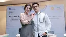 Dua penyanyi solo Afgan dan Raisa menggelar konser intim bersama dengan penggemarnya. Konser bertajuk 'An Evening Showcase with Afgan & Raisa', di Soehanna Hall, kawasan SCBD Sudirman, Jakarta, Senin (11/4/2016) malam. (Adrian Putra/Bintang.com)