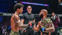 Adriano Moraes dan Demetrious Johnson akan saling berhadapan untuk ketiga kalinya dalam ajang&nbsp;ONE Fight Night 10: Johnson vs Moraes&nbsp;di Broomfield, Colorado, pada 6 Mei 2023. (Istimewa)