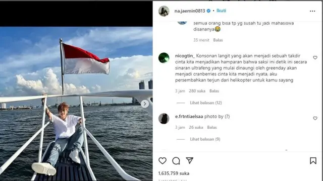 NCT Dream Main ke Pantai Ancol, Foto Jeno Banjir Pujian sampai Dibuatkan Puisi