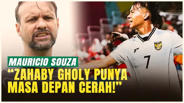 Mauricio Souza Puji Zahaby Gholy, Sebut Bintang Muda Persija Punya Masa Depan Cerah di Timnas Indonesia U-17!