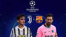 Liga Champions - Juventus Vs Barcelona - Paulo Dybala Vs Lionel Messi (Bola.com/Adreanus Titus)