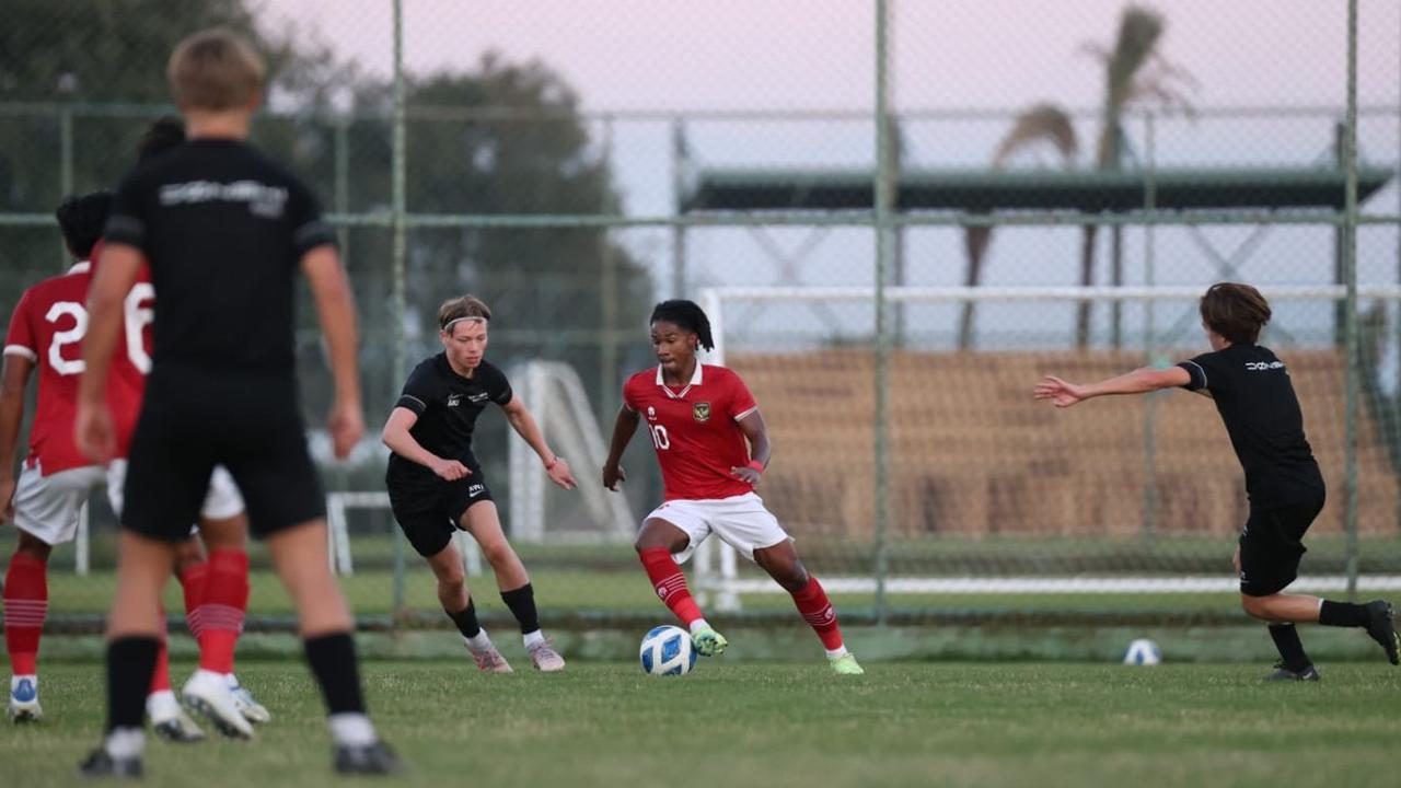 Foto: Timnas Indonesia U-20 Asuhan Shin Tae-yong Ditahan Imbang Klub Norwegia