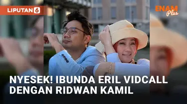 Atalia Praratya Video Call dengan Ridwan Kamil Pasca Mandikan Eril