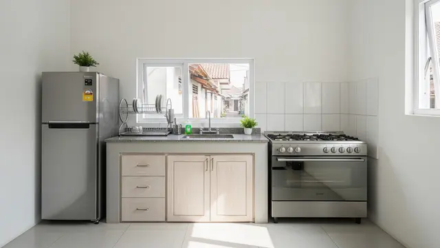 Material Kitchen Set Stainless Steel