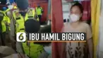 Pemilik warung yang juga ibu hamil mengeluh dengan suara bergetar menahan tangis.