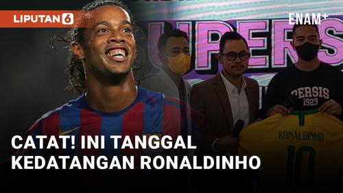 VIDEO: Kapan Ronaldinho Tiba di Indonesia? Ini Jawabannya!