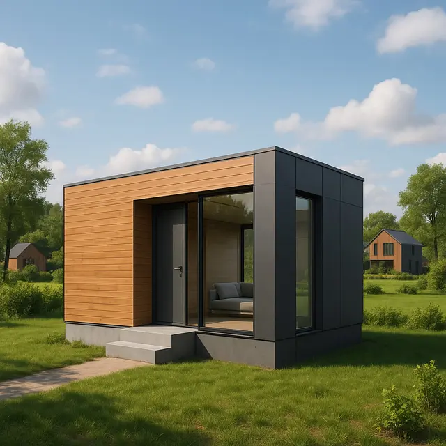 Model Rumah Kayu Modular