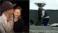Potret DJ Koo Bersihkan Makam Barbie Hsu di Tahun Baru 2026, Warganet Terharu